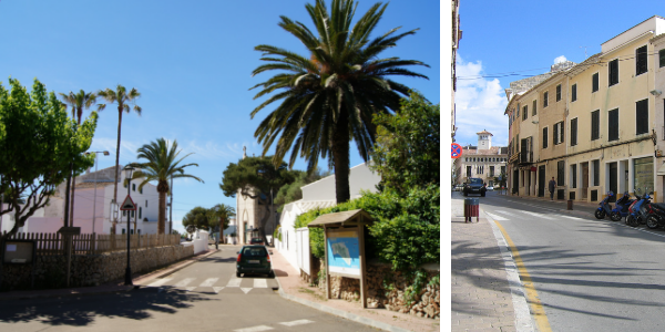 Roads around Menorca 